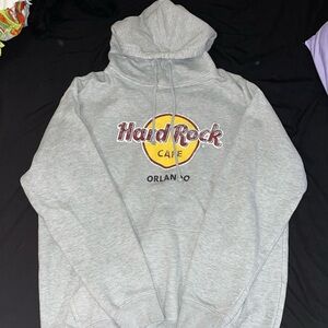 grey “Hard Rock” hoodie